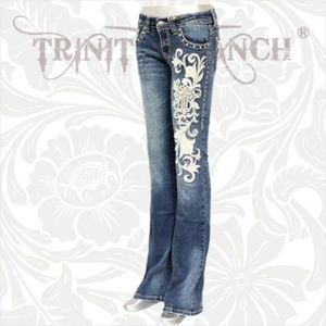 Trinity Ranch embellished jeans